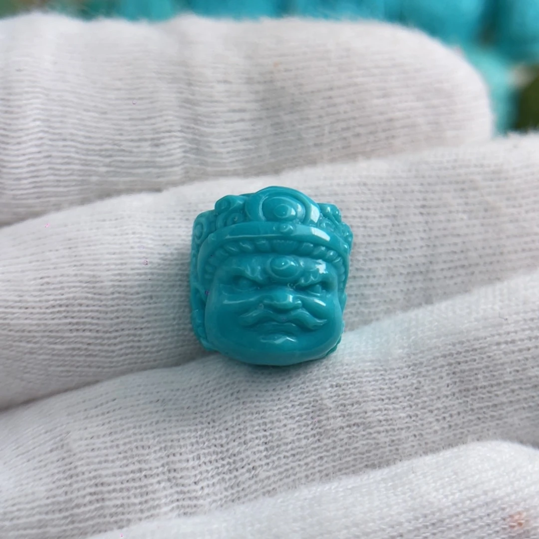 绿松石颈饰未镶嵌卡13.7-14.5-11.2