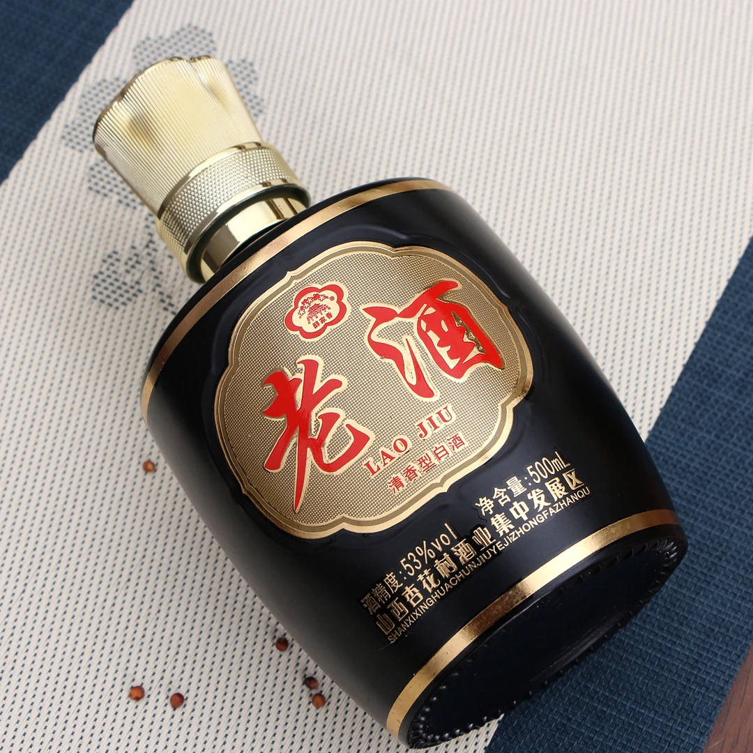 醇家香杏花村酒厂巴拿马【三十老酒】53度500ml*4瓶整箱装53度500