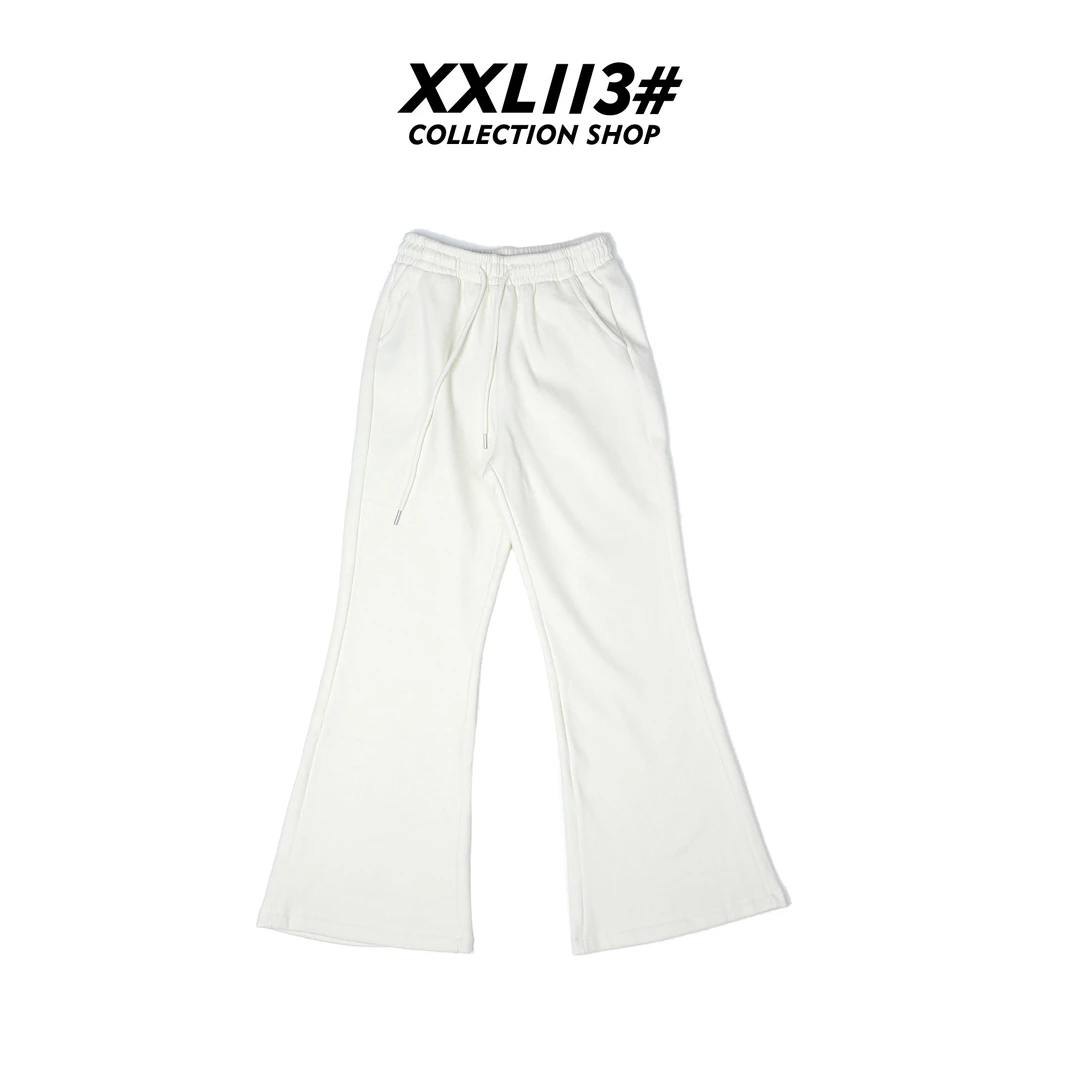 113* CENTRALIZED SHOP 纯色微喇裤弹长裤保暖裤X5F10K7430