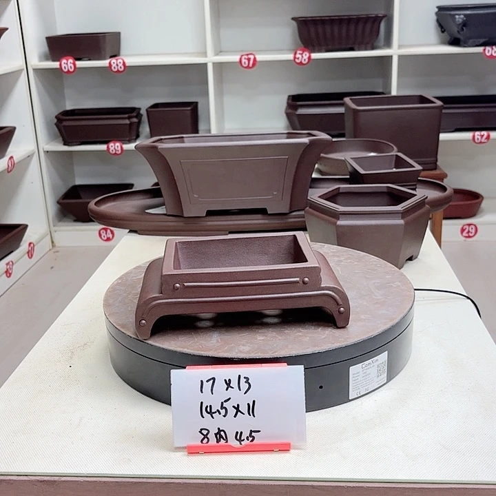 紫砂花盆曹*长方汉台