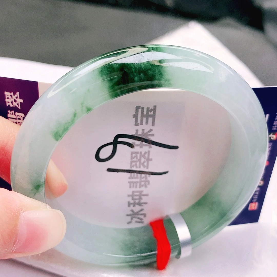 翡翠未镶嵌手镯缅甸天然a货翡翠手镯