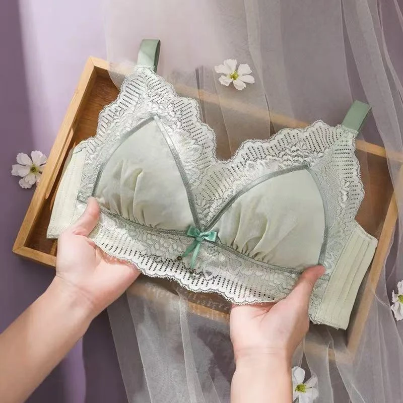 2073剪标（0.1超薄CD杯适合大胸）性感蕾丝舒适聚拢透气文胸