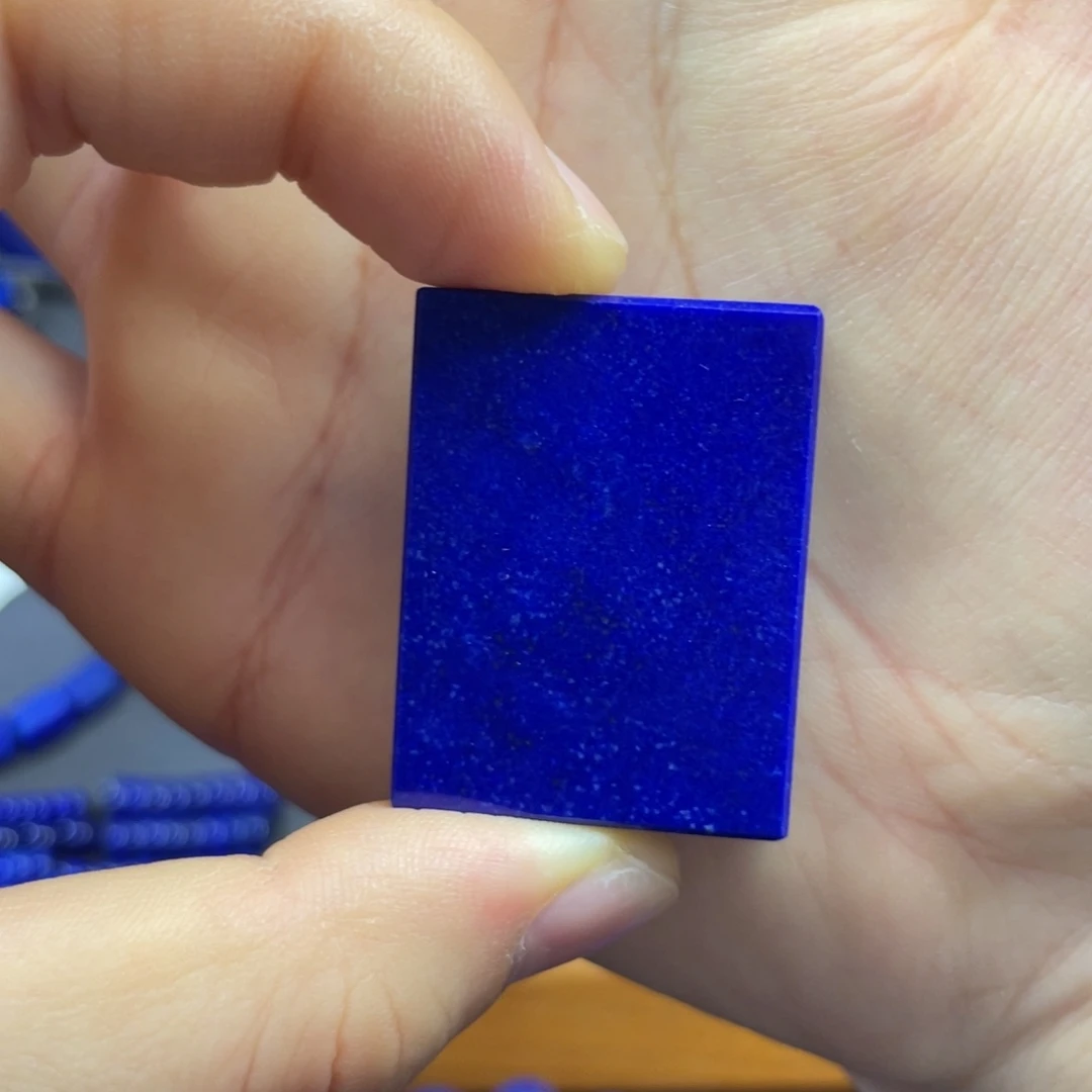 青金石未镶嵌无事牌