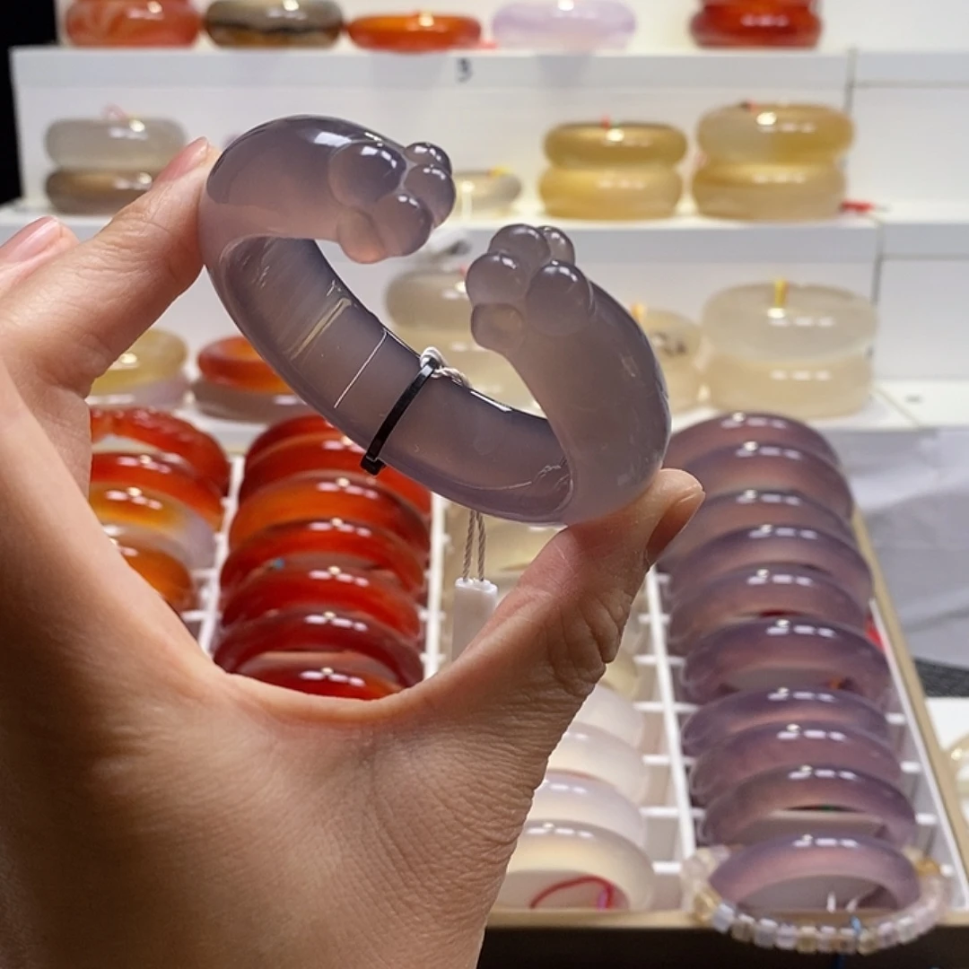 玛瑙/玉髓未镶嵌手镯