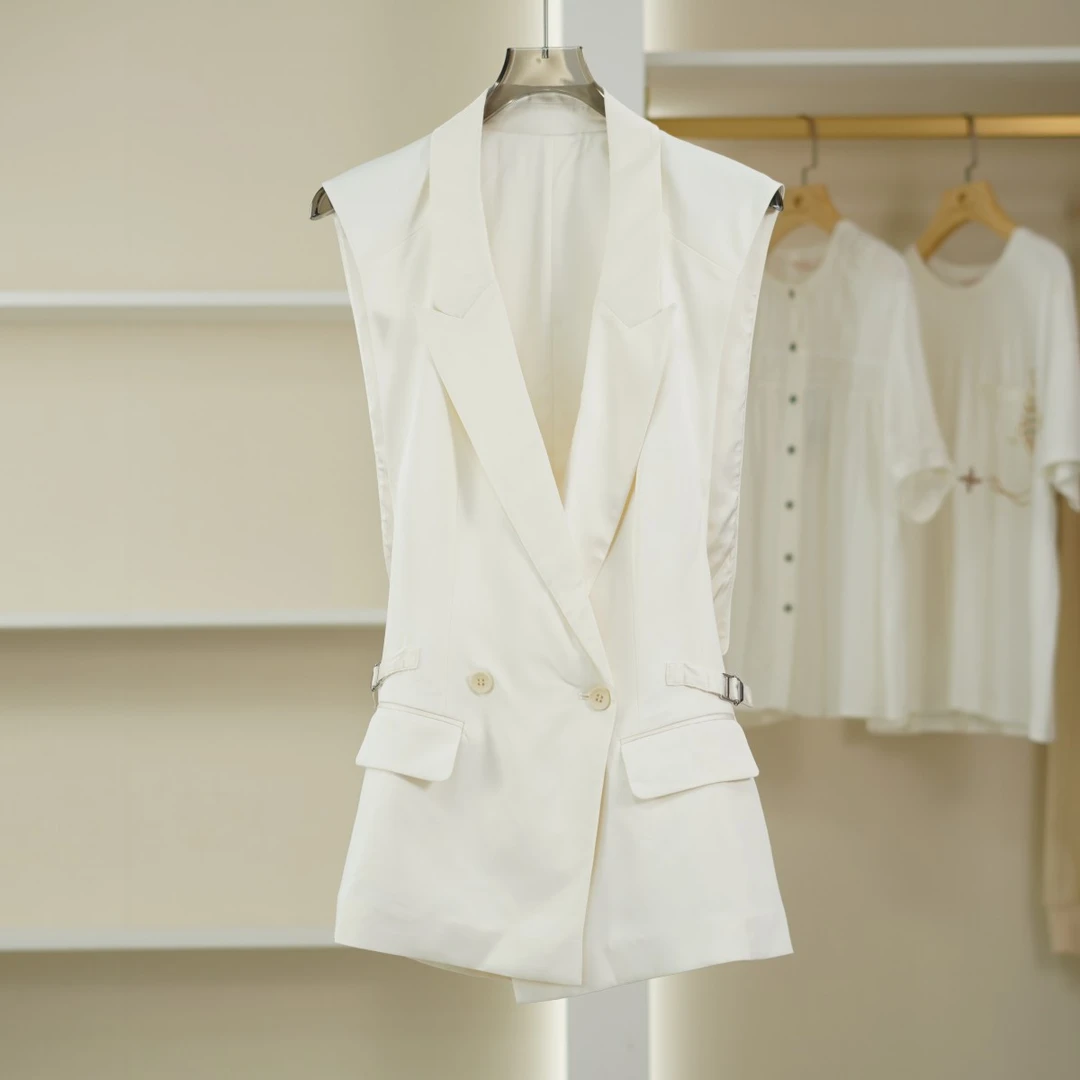 麦迪尚品【H】K148  女装时尚春季气质通勤西装马甲 C组