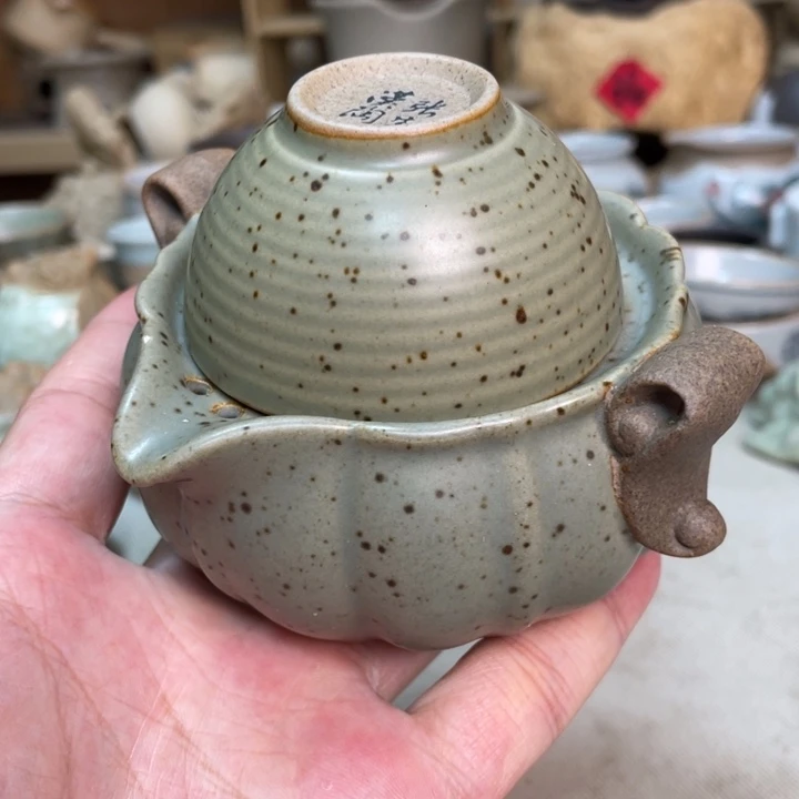 壶老段烧陶瓷茶器