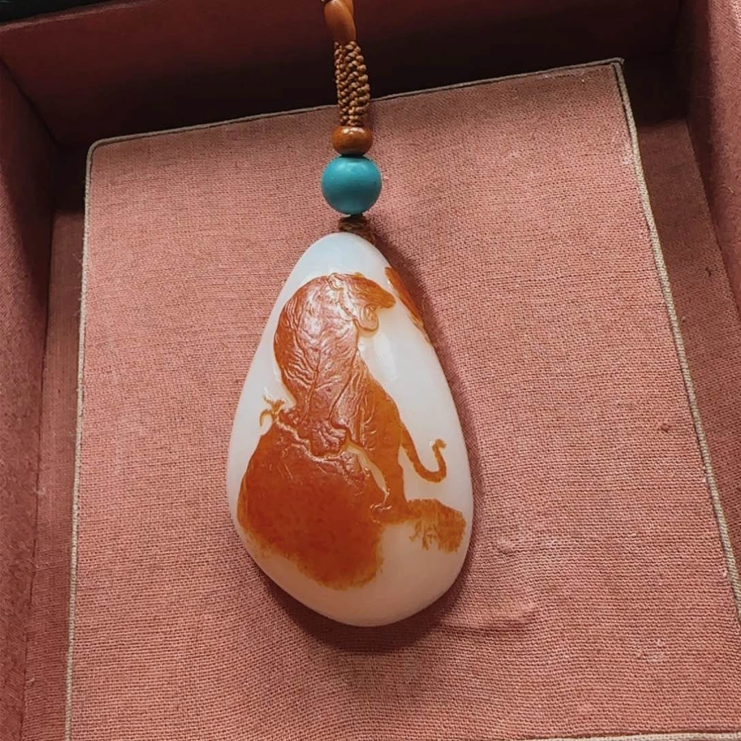 和田玉挂件未镶嵌