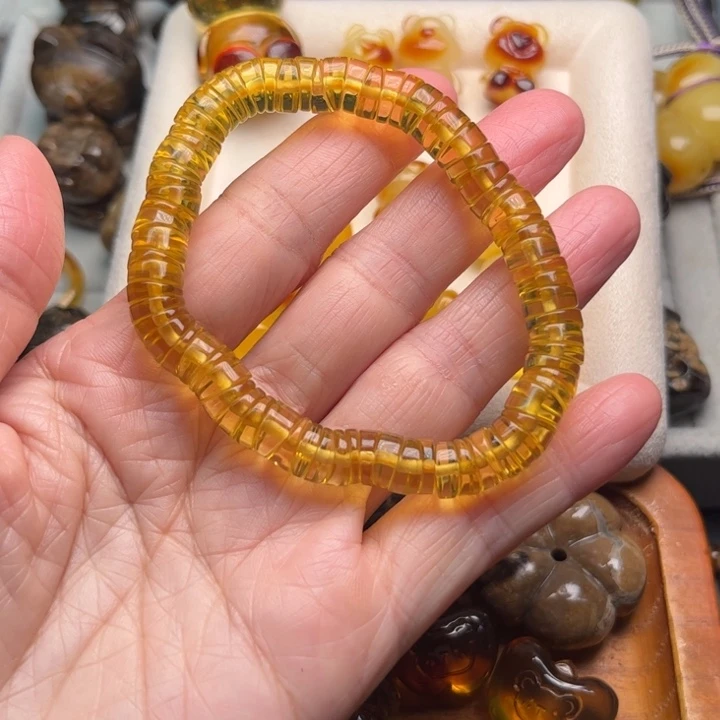 琥珀未镶嵌颈饰8加