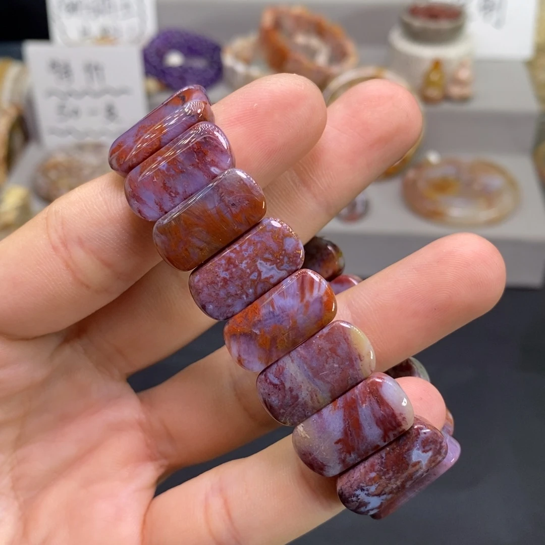 硅化玉未镶嵌手链