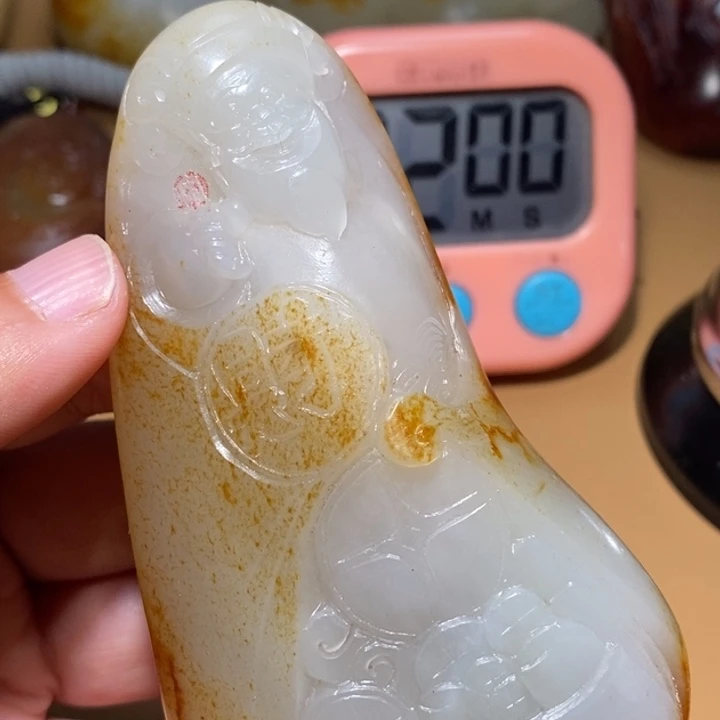 健***下和田玉未镶嵌颈饰