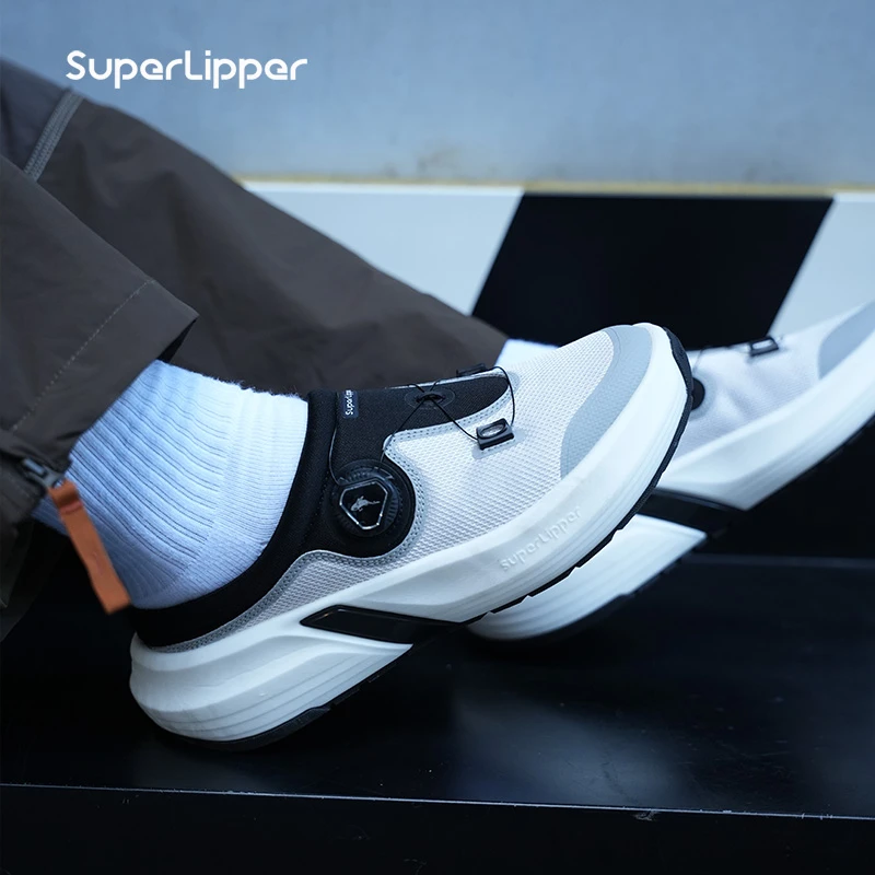 SuperLipper游艇超临界勃肯鞋运动休闲鞋男女款半拖一脚蹬懒人鞋