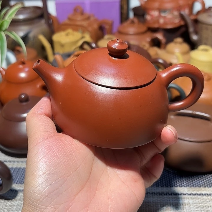 紫砂茶壶原矿宜兴紫砂微瑕