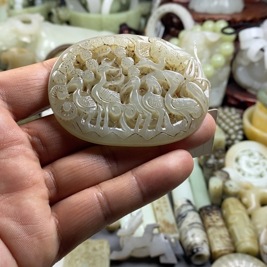 和田玉（糖玉）未镶嵌颈饰