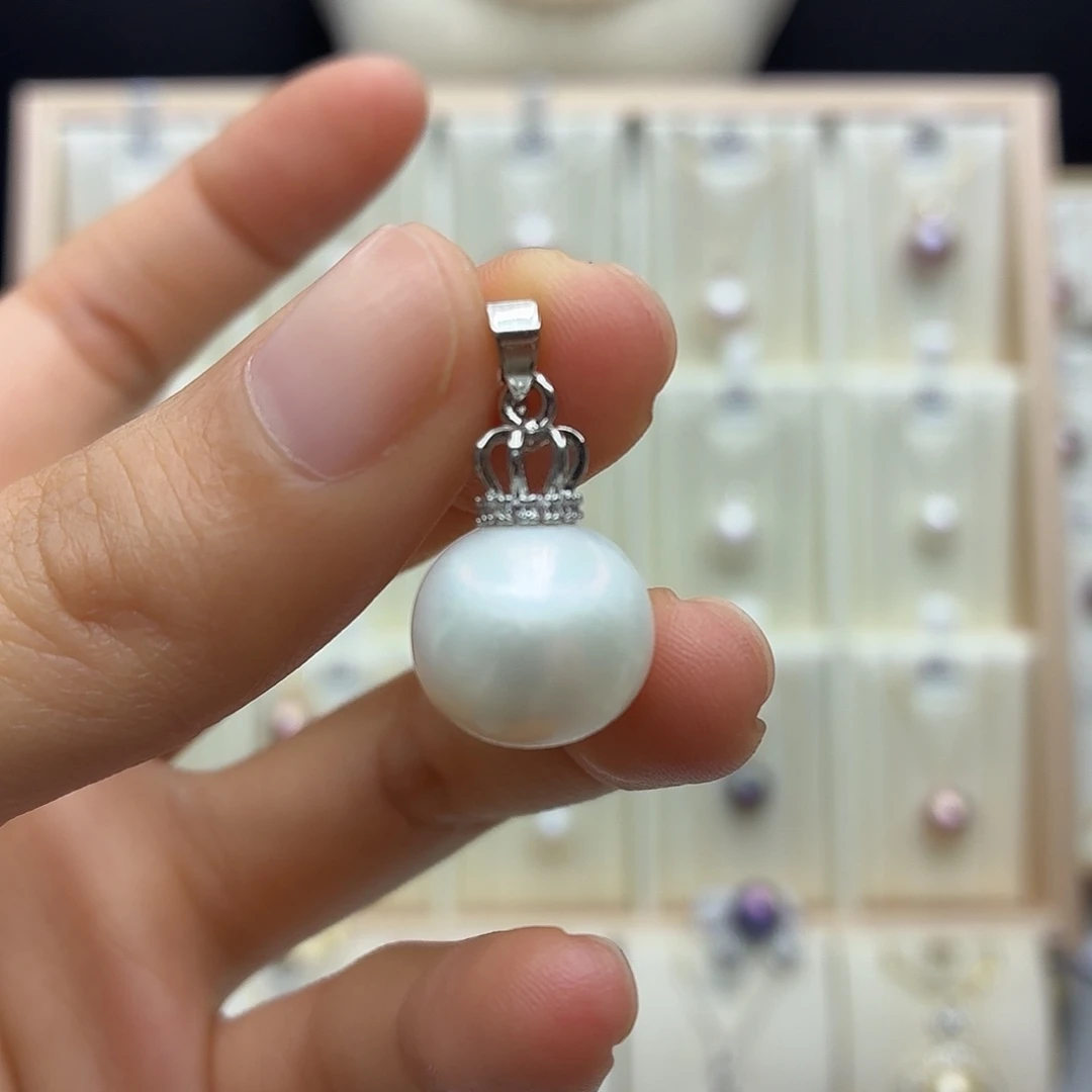 淡水珍珠颈饰合金