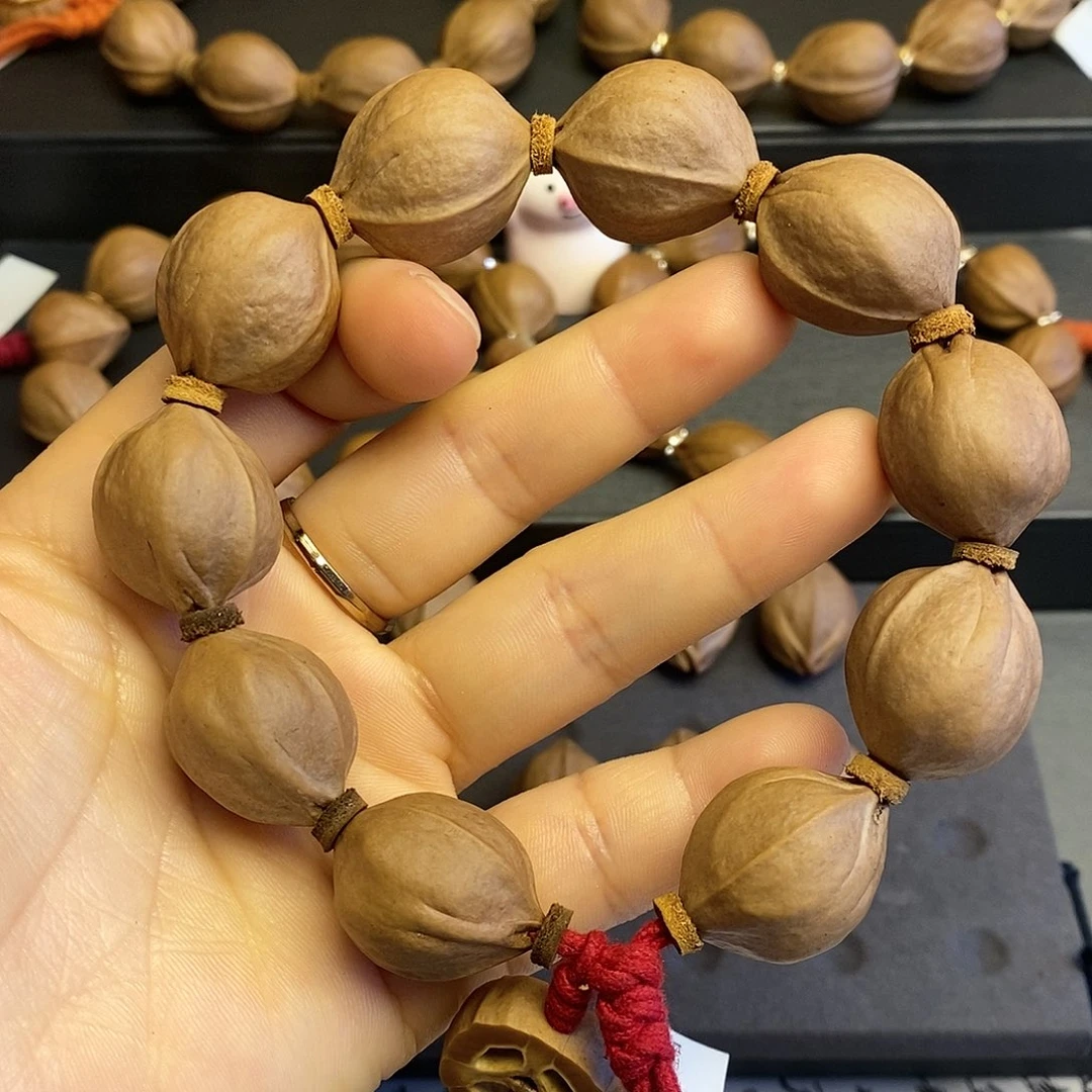 橄榄核手串/手链小****）梅林铁核21/25左右