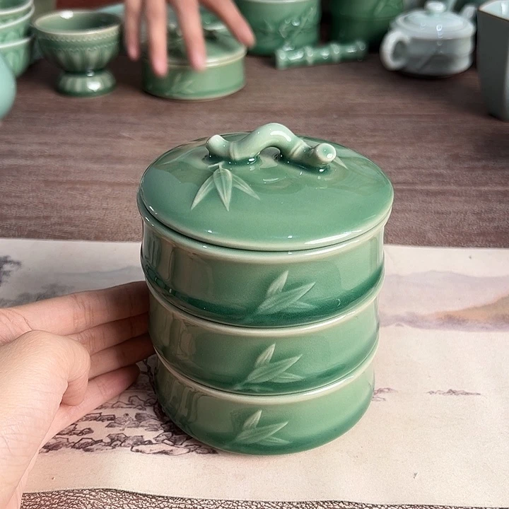 小米茶器龙泉青瓷