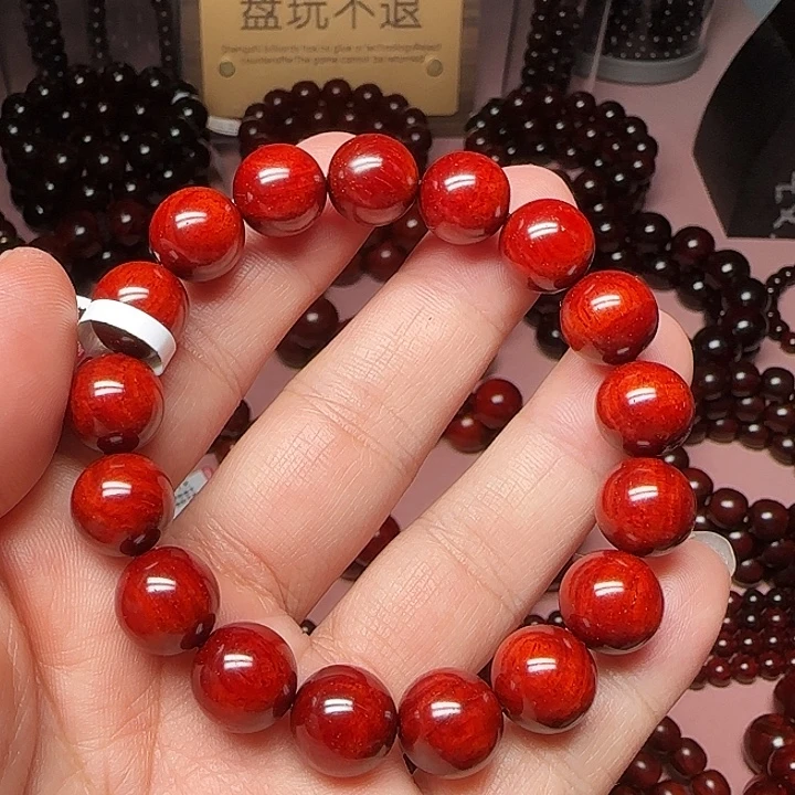 陈***鱼小叶紫檀手串/手链1.2/17