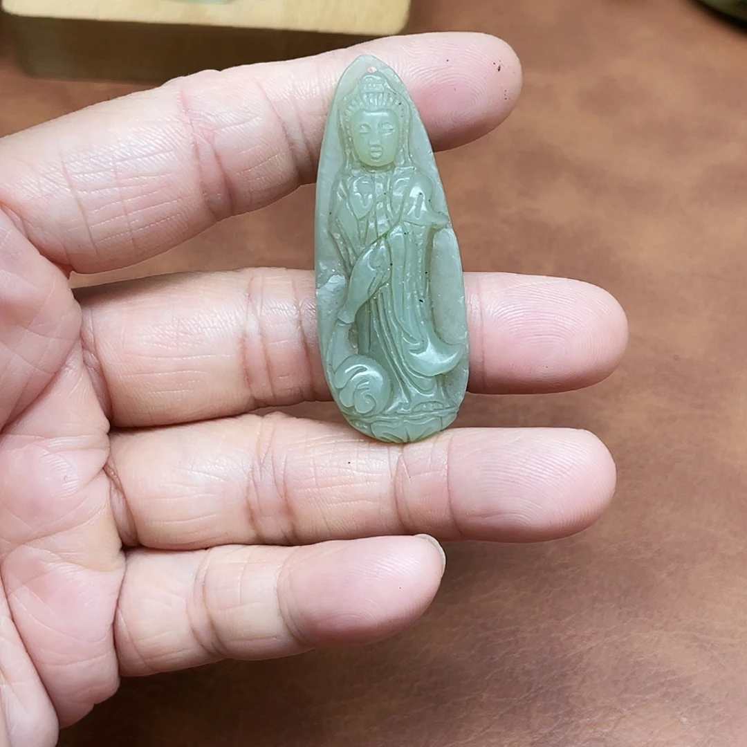 和田玉（青玉）未镶嵌套链