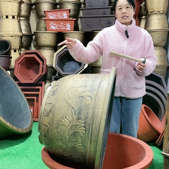 圆盆古铜一米一个