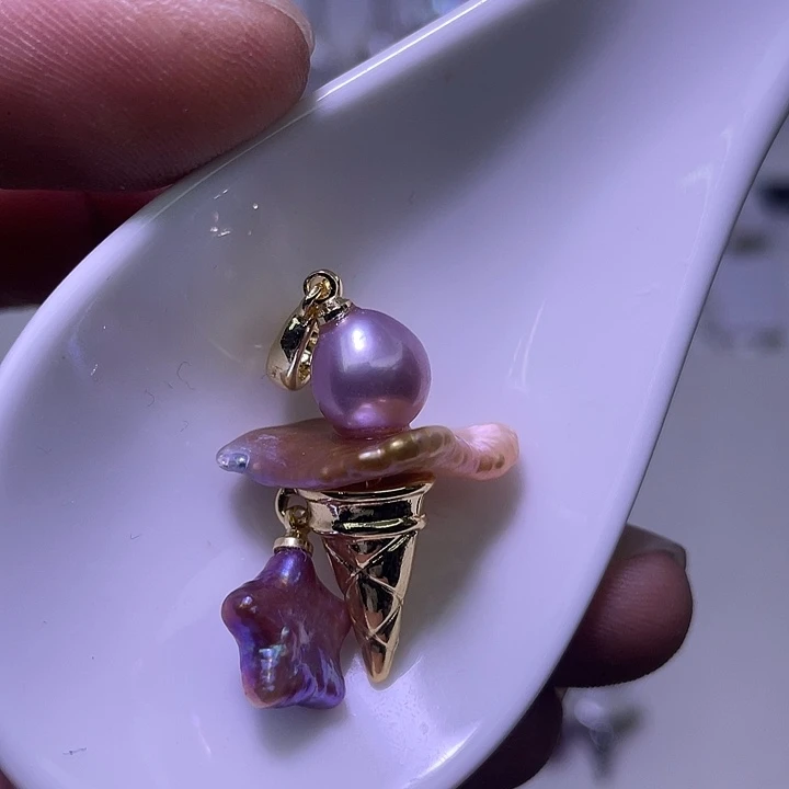 淡水珍珠未镶嵌颈饰19