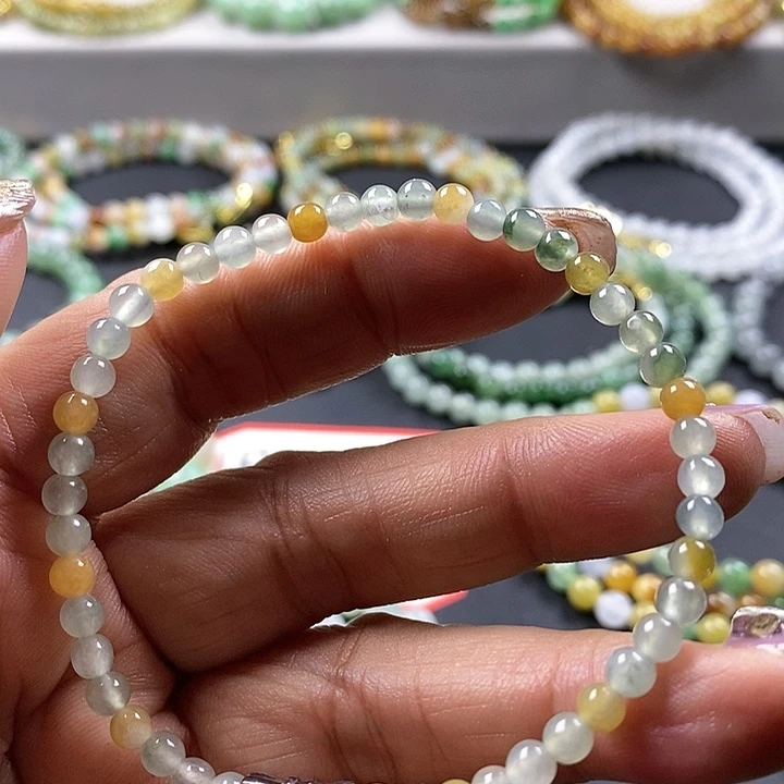 翡翠手链未镶嵌鳕*