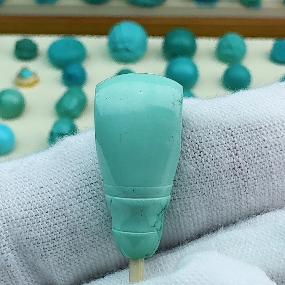 绿松石三通10.2未镶嵌