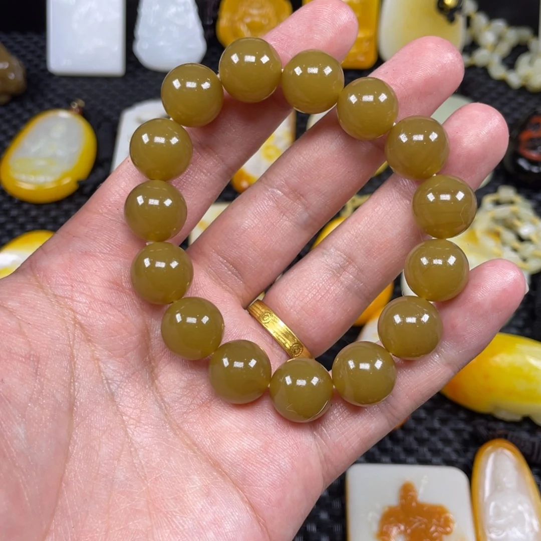颈饰未镶嵌和田玉