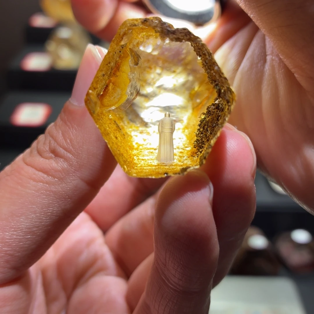 未镶嵌水晶珠宝半成品