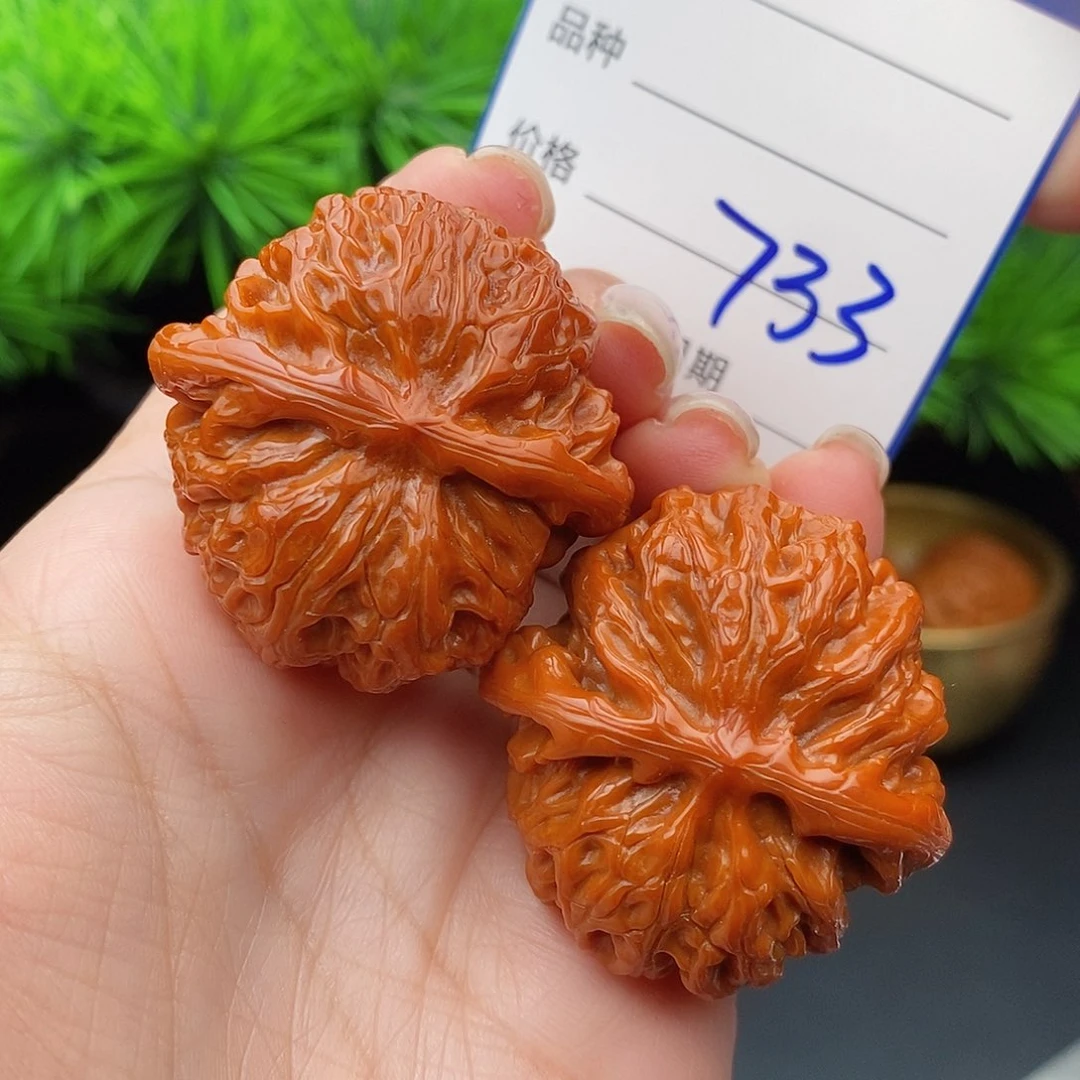 文玩核桃把件39苹果733