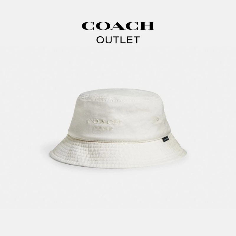 COACH/蔻驰奥莱 休闲丹宁渔夫帽