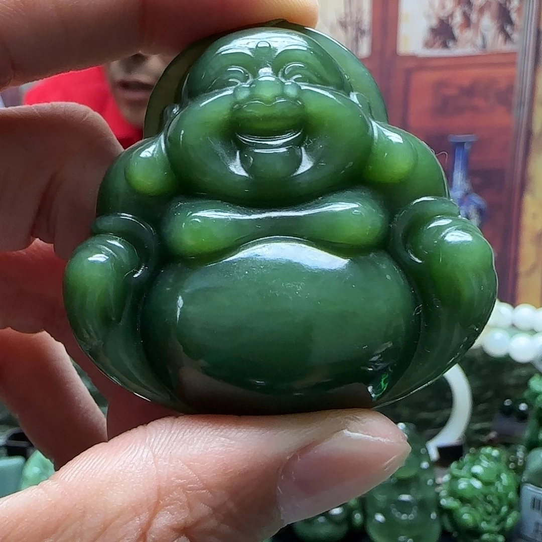 和田玉未镶嵌珠宝奇石吊坠