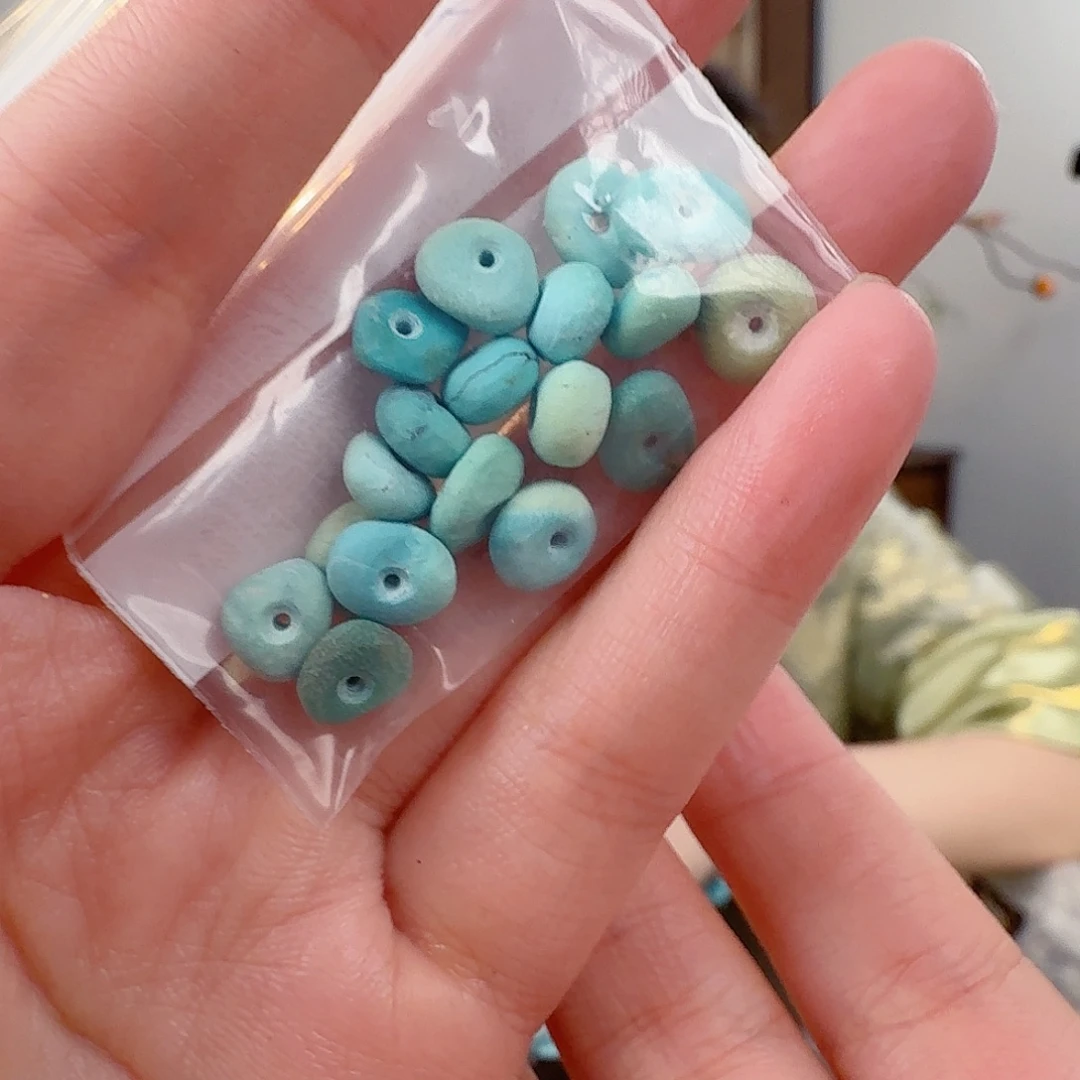 绿松石未镶嵌珠宝半成品
