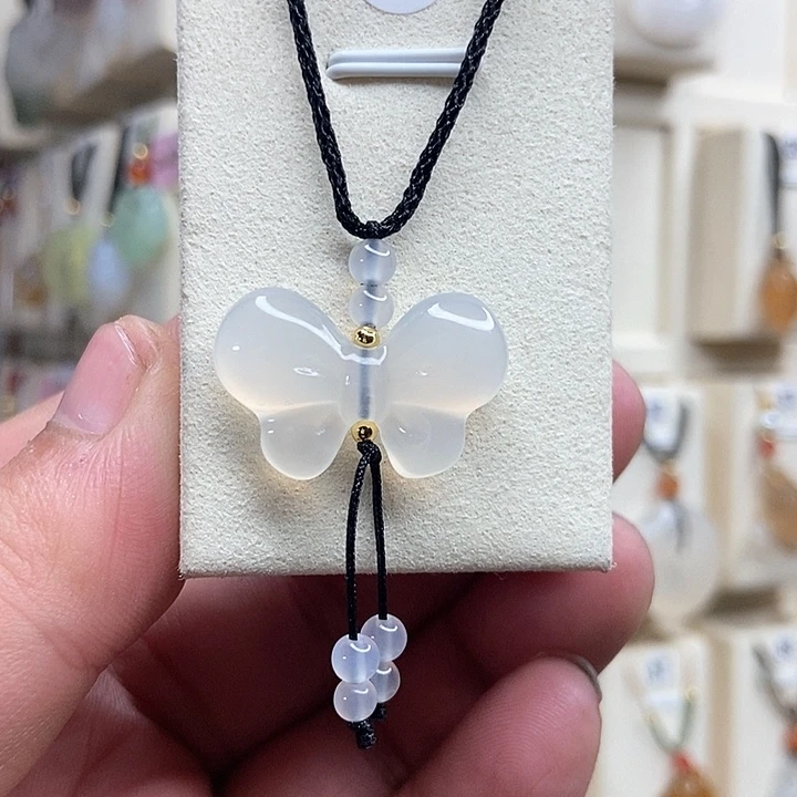 玛瑙/玉髓颈饰未镶嵌天**儿