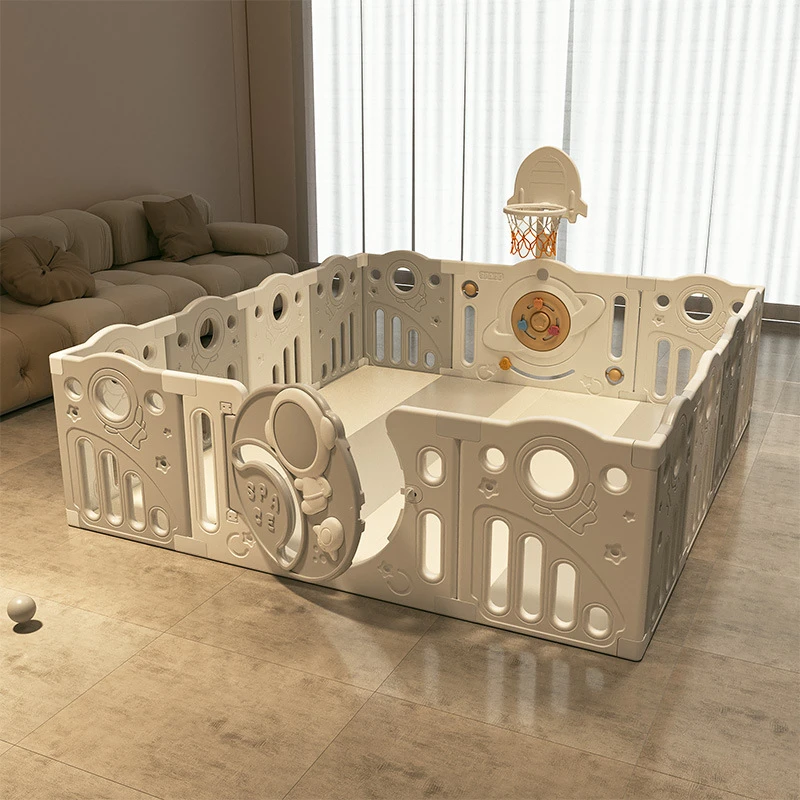 婴儿游戏客厅围栏防护栏宝宝爬爬垫地上室内家用地围儿童乐园栅栏