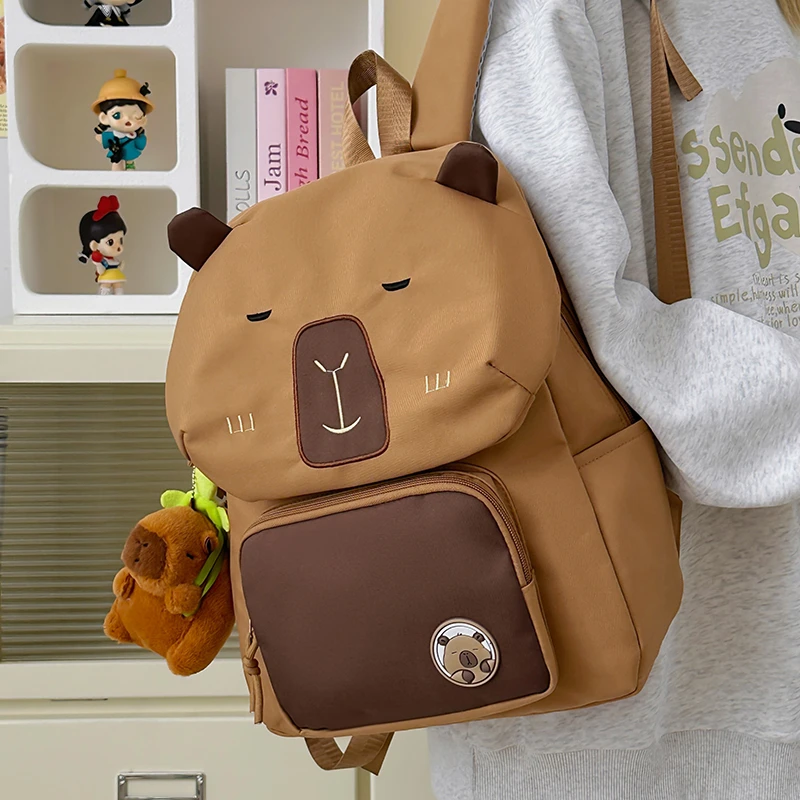 大容量书包女小学生初中高中生背包新款减负可爱双肩包超轻旅行包