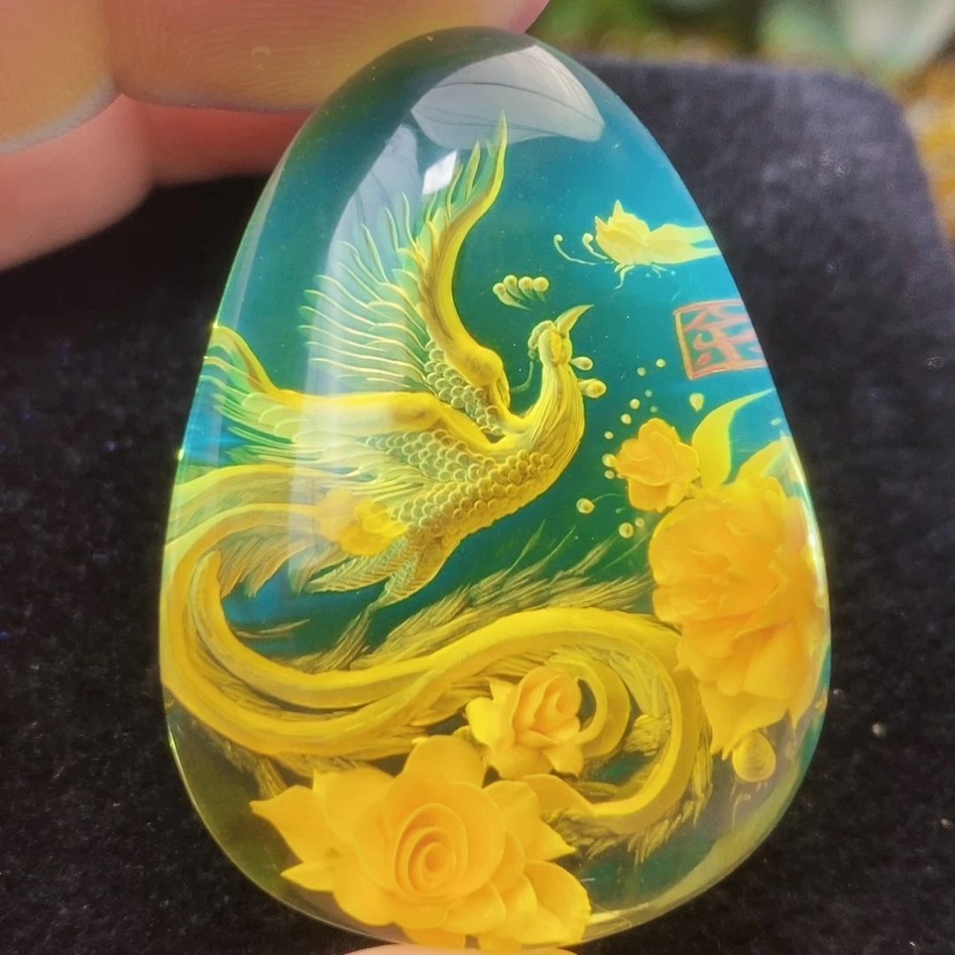 【闪购商品】金珀吊坠(不含链)未镶嵌