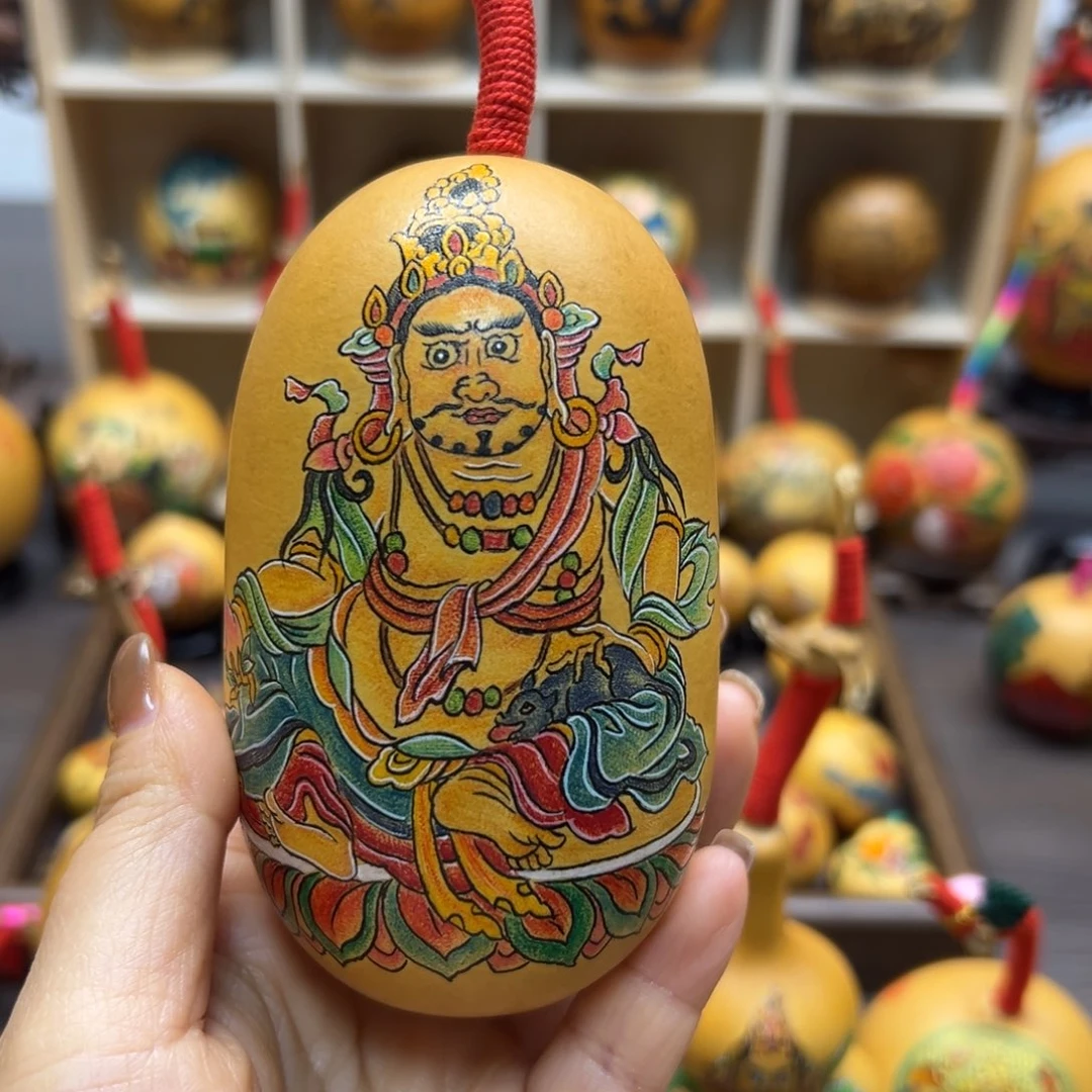 木韩*针刺冬瓜黄财神