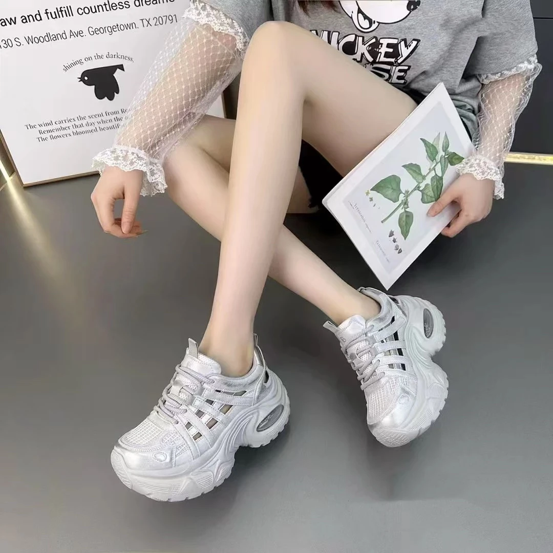 【唯品专属】a453,镂空老爹鞋306-1019