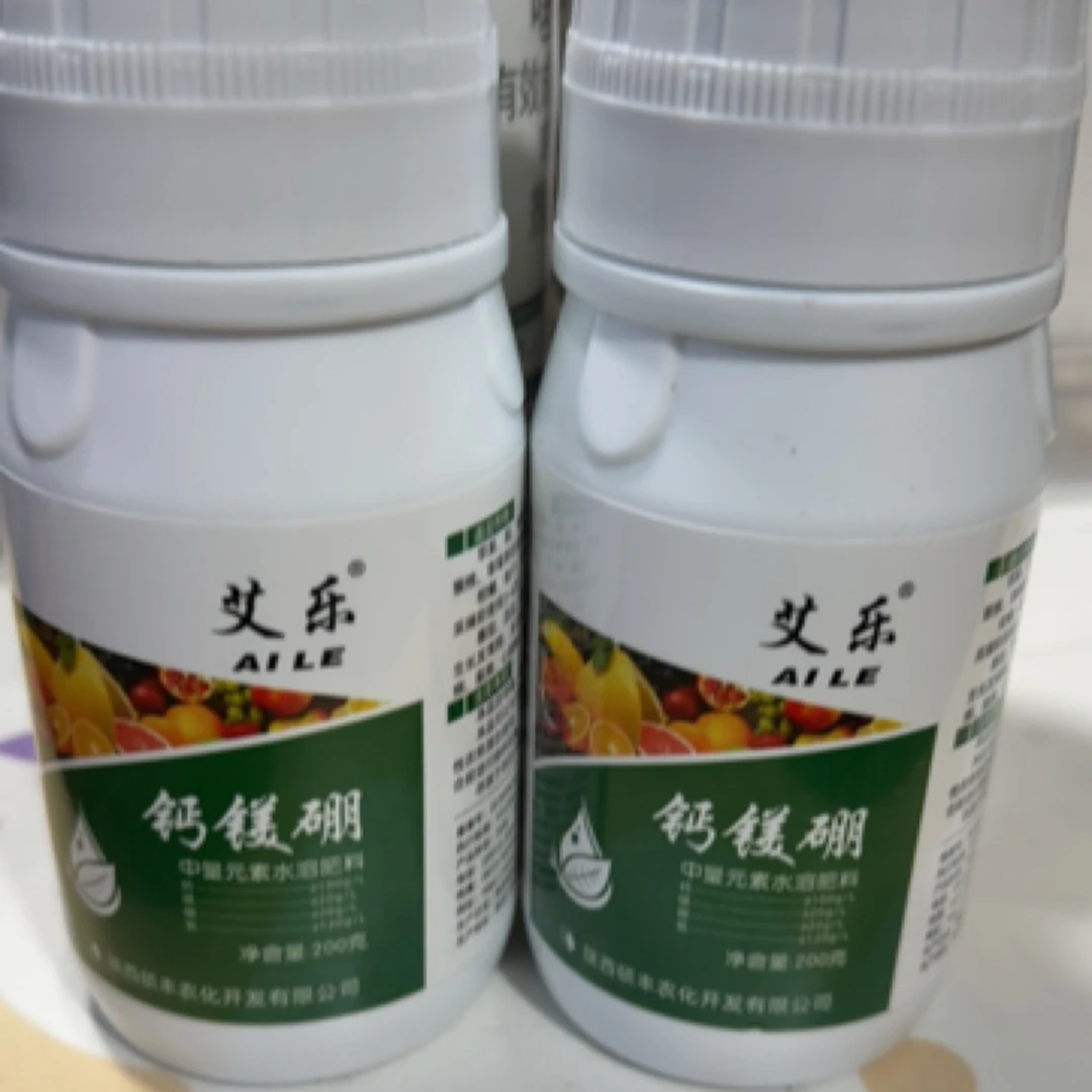 钙镁硼 提高果皮的硬度 防裂果