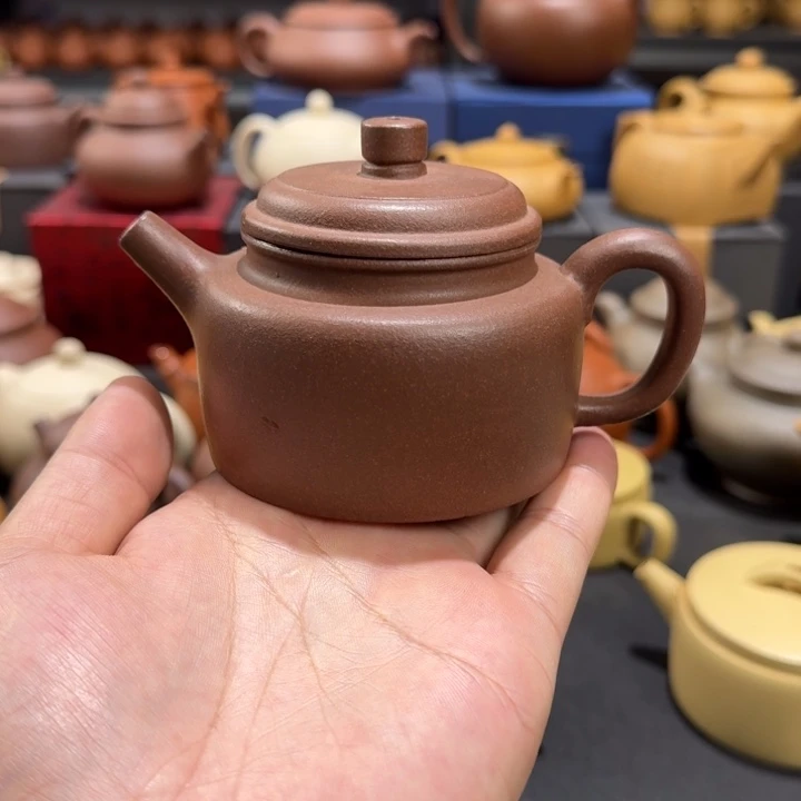 茶壶紫砂底槽清德钟170cc