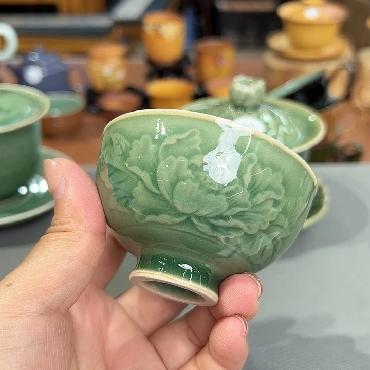 龙泉敬悦青瓷品茗杯