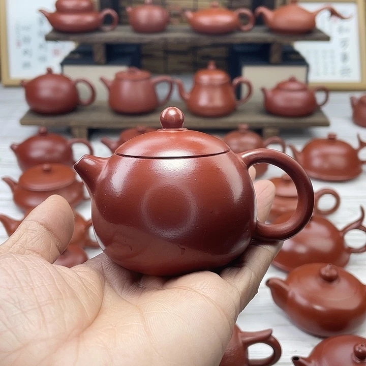 ?***?潮州朱泥手拉壶西施壶