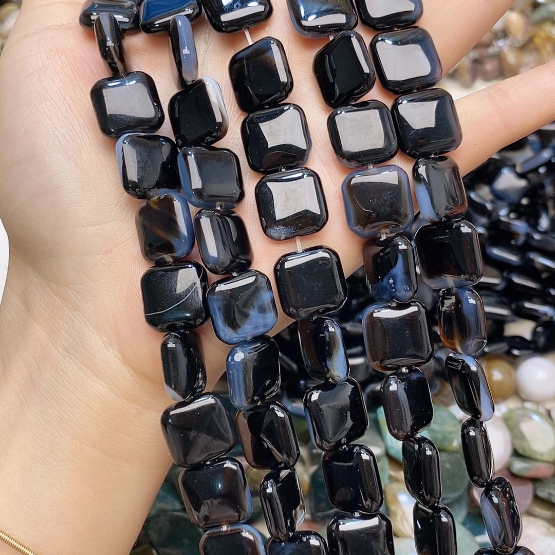 玛瑙/玉髓未镶嵌珠宝半成品玛瑙片片一条