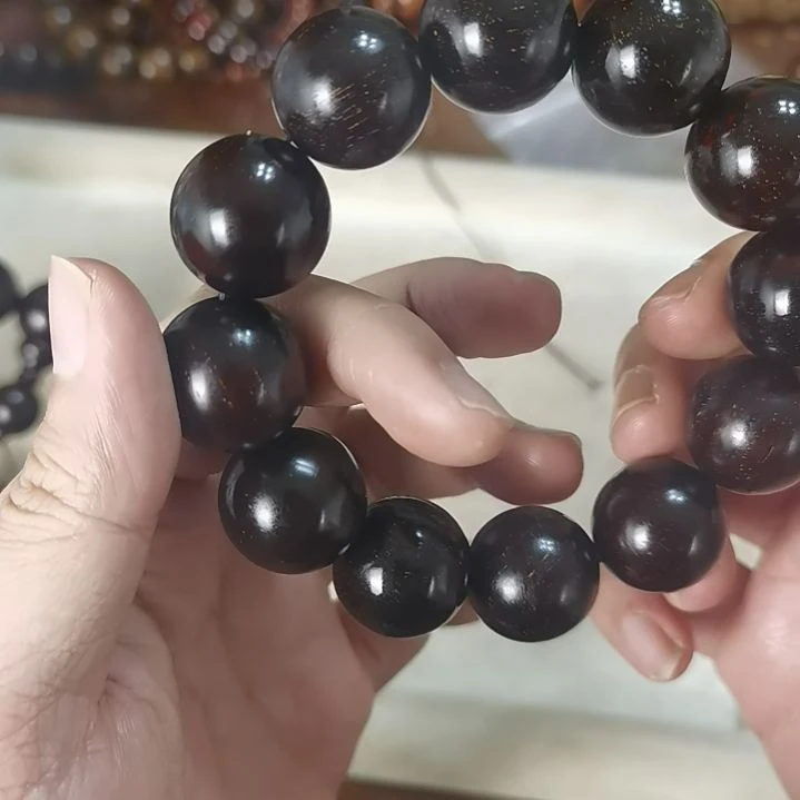 小叶紫檀手串/手链20mm圆珠