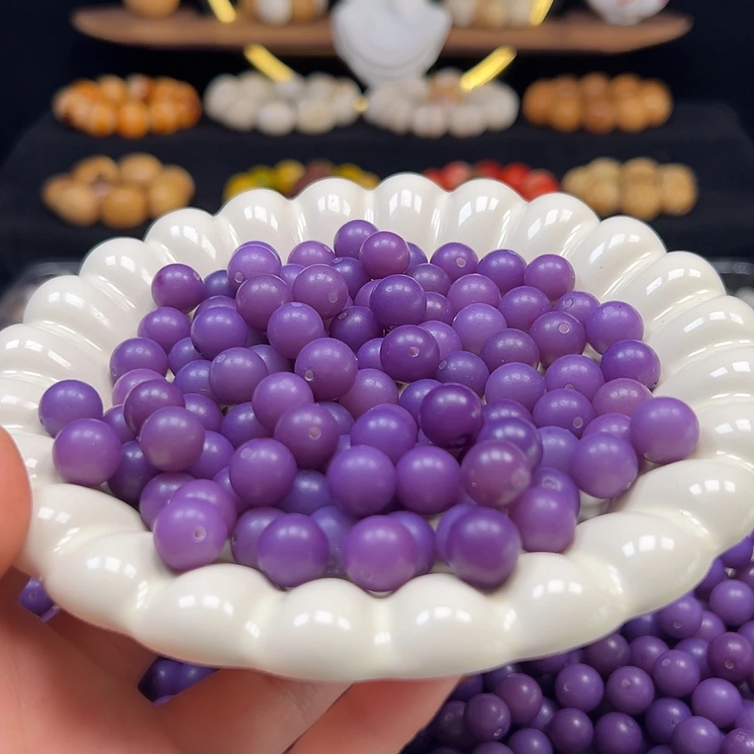 菩提根/象牙果手串微瑕我圆混1000颗