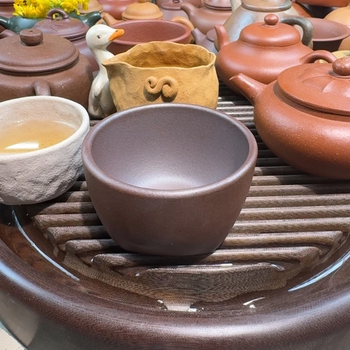 紫砂茶壶梦**夕底槽清还原烧120瑕