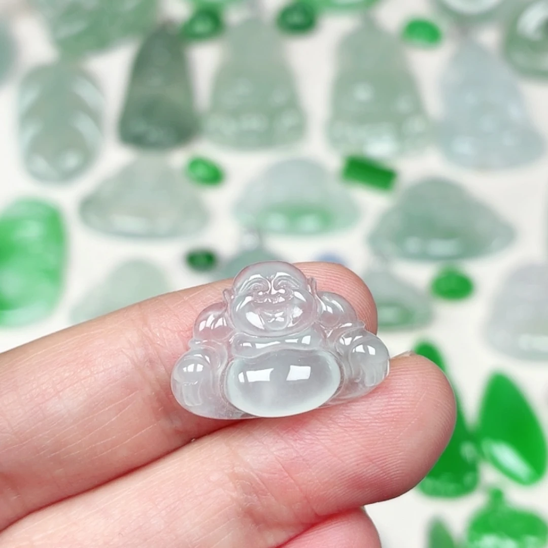 翡翠未镶嵌颈饰缅甸天然A货翡翠