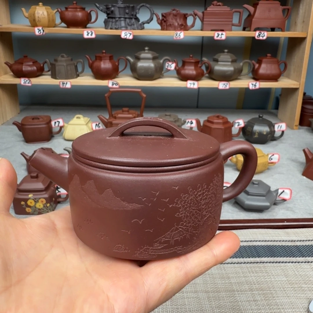 底槽青茶壶半手工制作一壶一杯