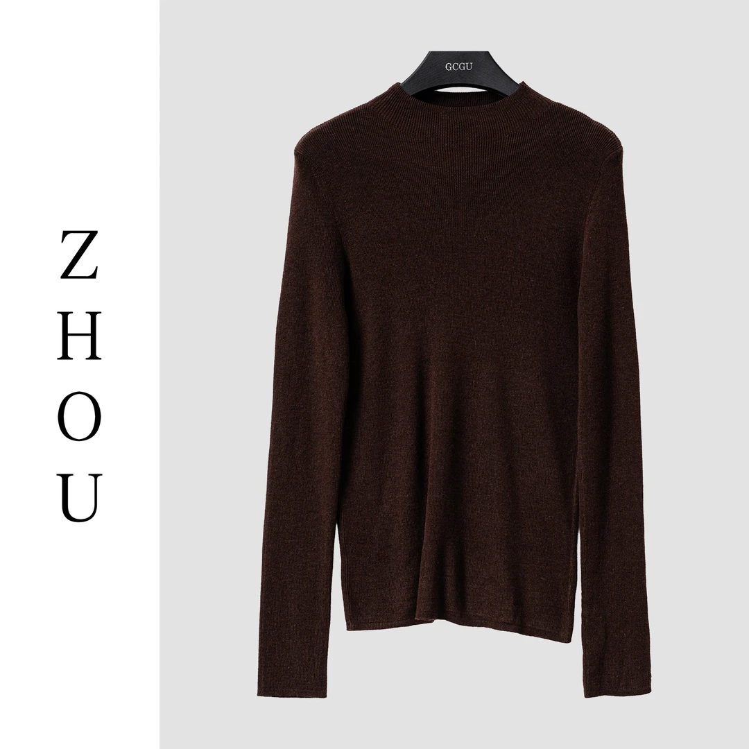 （周哥甄选）咖色上衣-16412