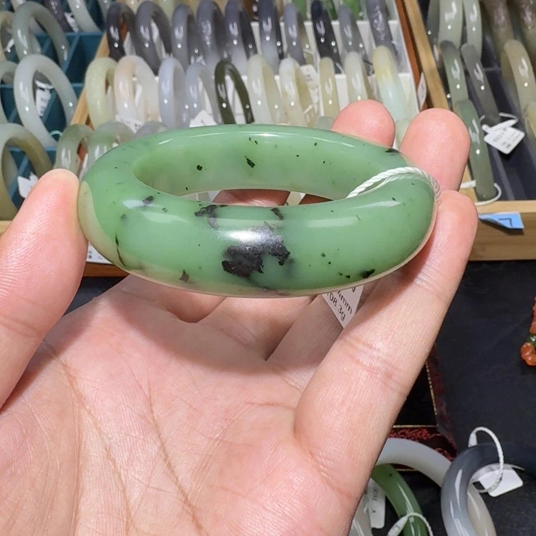 和田玉手镯未镶嵌53.4mm